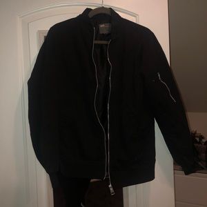 ASOS black bomber